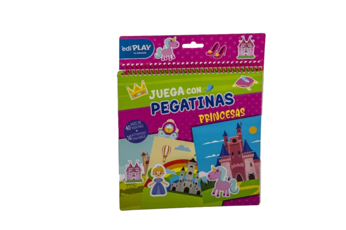JUEGA CON PEGATINAS Princesas