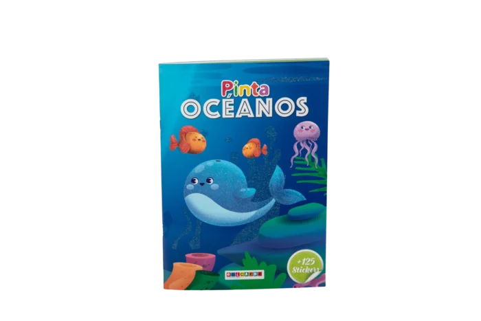 OCEANO/ANIMALES GRANJA CON PEGATINAS - Oceano Verde