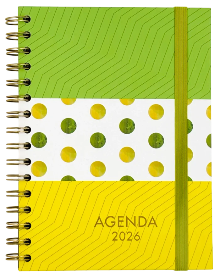 Agenda semana vista - Tricolor