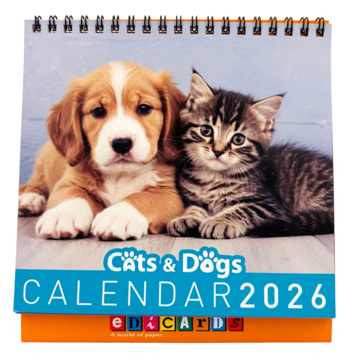 EDI CALENDARIO SOBREMESA - Naranja