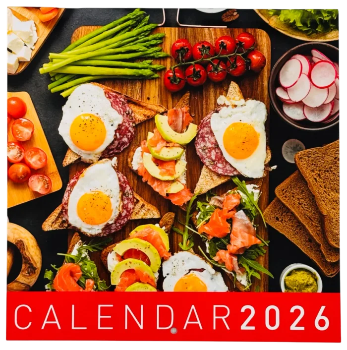 Calendarios 2026 maxi - Comida