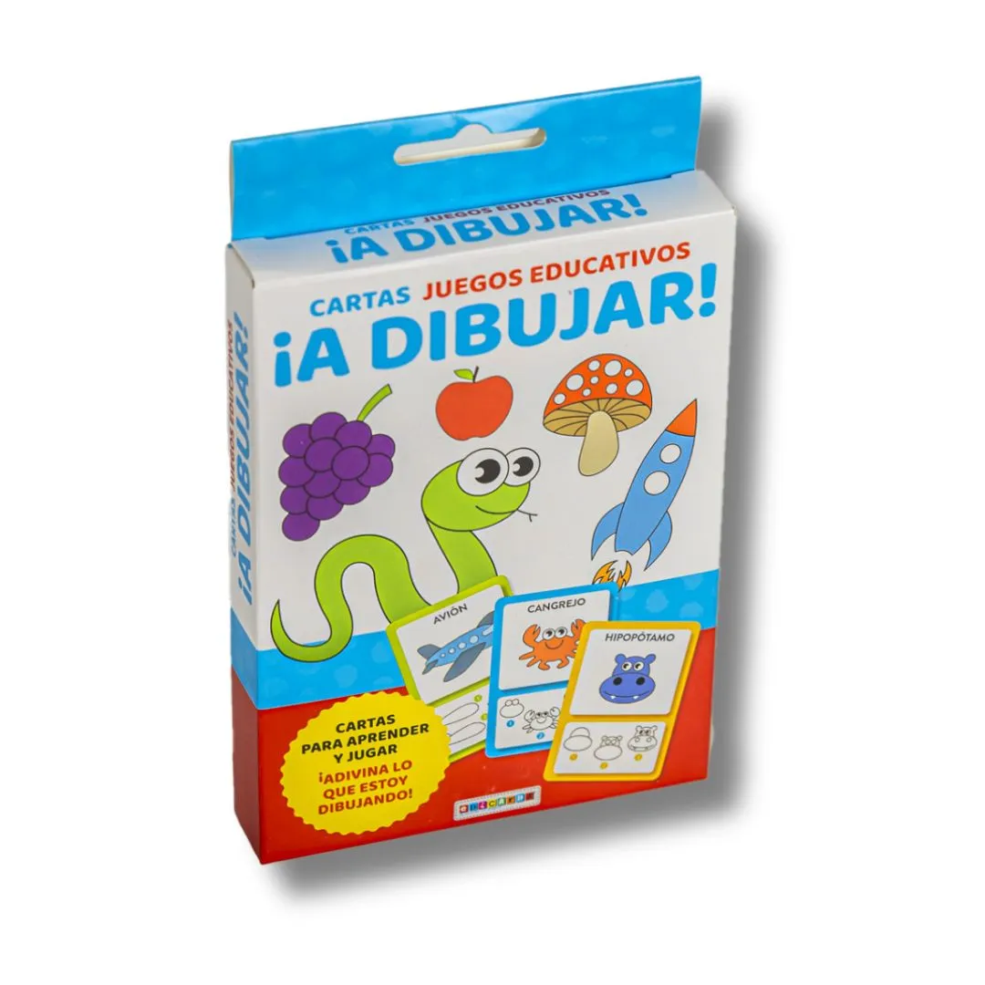 JUEGO DE CARTAS EDUCATIVOS EDICARDS - A dibujar -2