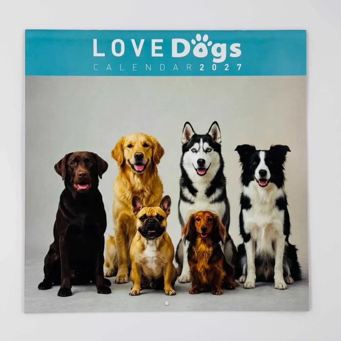 Calendarios 2026 maxi - Perros