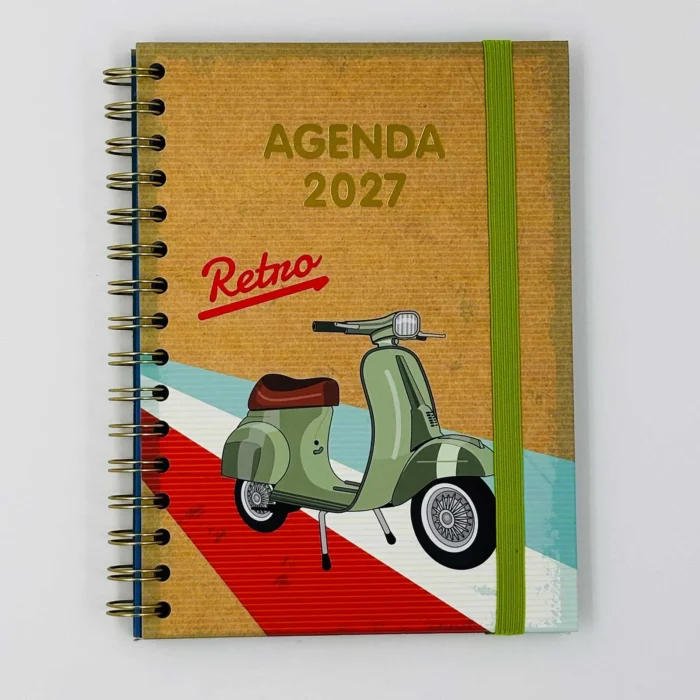 Agenda Semana Vista - Retro