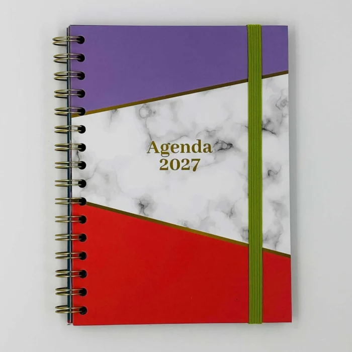 Agenda Semana Vista - Estampado 3