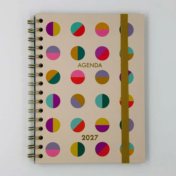 Agenda Semana Vista - Estampado 2